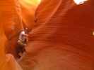 Papa im Lower Antelope Canyon (4. Juni)