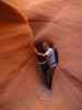 Papa im Lower Antelope Canyon (4. Juni)