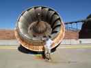 Papa am Glen Canyon Dam (4. Juni)