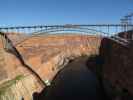 Glen Canyon Bridge vom Glen Canyon Dam aus (4. Juni)