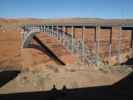 Glen Canyon Bridge vom Glen Canyon Dam aus (4. Juni)