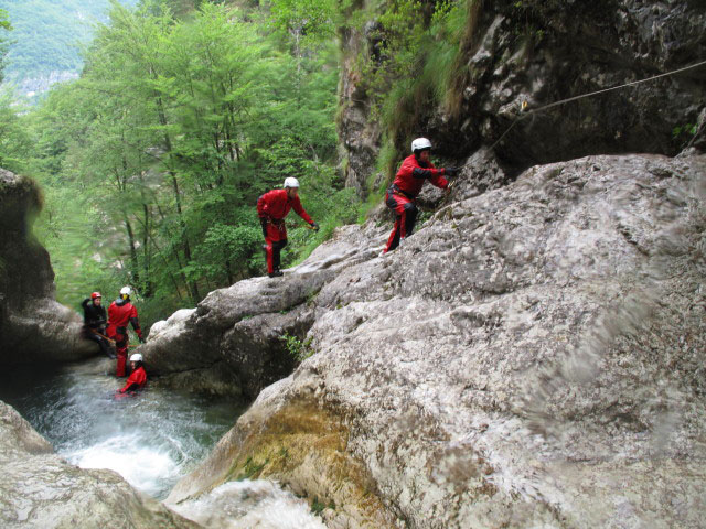 Robert, ?, Birgit, Gregor und Renate in der Susec (13. Juni)