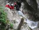 Renate, Gregor, Sabrina und Robert in der Susec (13. Juni)