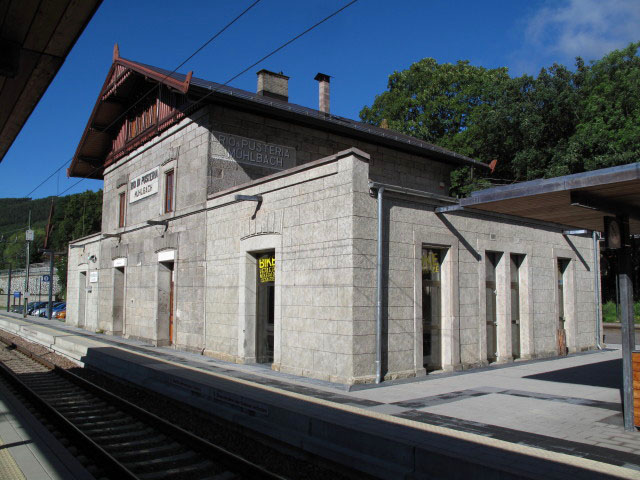 Bahnhof M&uuml;hlbach, 749 m