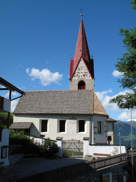 Pfarrkirche Ellen, 1.362 m
