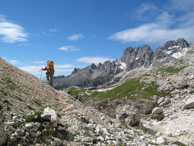 Christoph zwischen Weg 584 und Pas da le Pope (25. Juni)