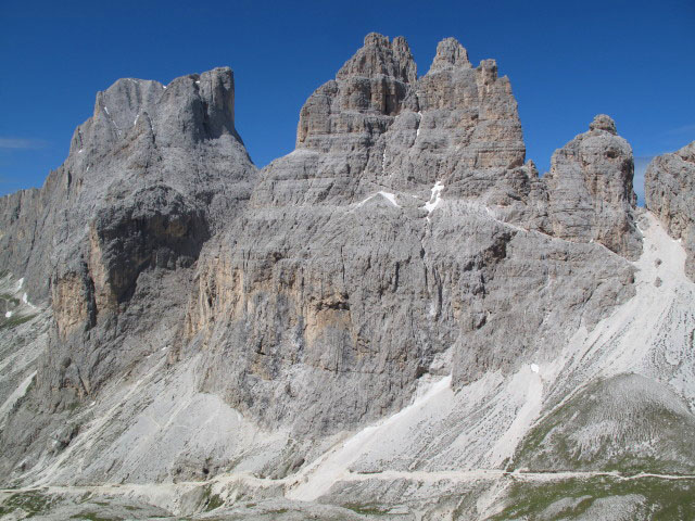 Rosengartenspitze und Vajolettürme (25. Juni)