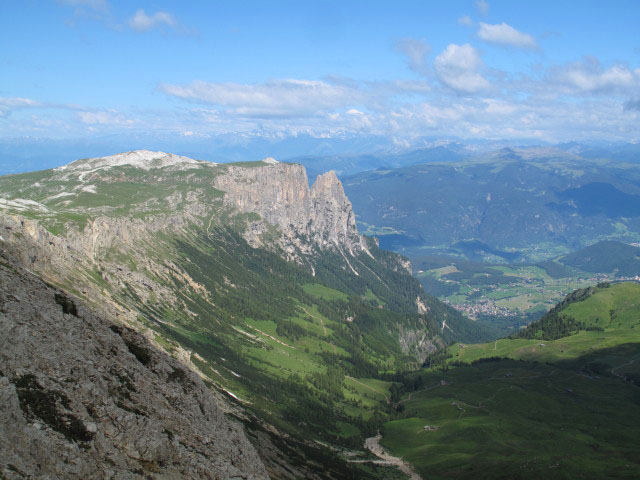 Schlern vom Maximilian-Klettersteig aus (26. Juni)