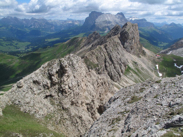 Maximilian-Klettersteig vom Roterdspitz aus (26. Juni)