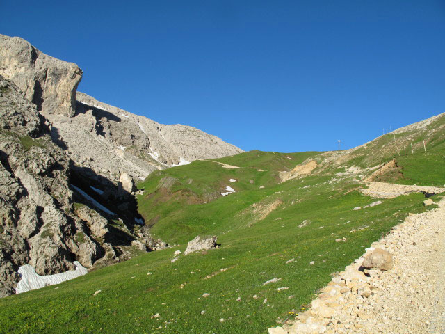 Weg 4 zwischen Tierser Alpljoch und Weg 8 (27. Juni)