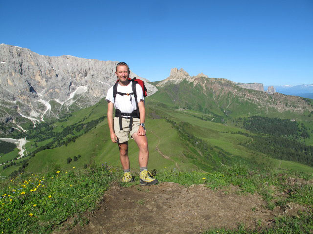 Ich am Palatsch, 2.351 m (27. Juni)
