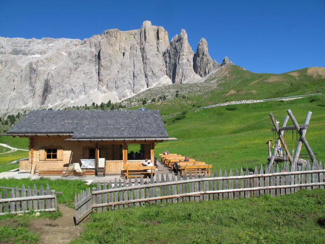 Malga del Sella, 2.212 m (27. Juni)