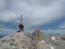 Ich und Christoph auf der Cima Scalieret, 2.887 m (25. Juni)