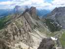 Tierser Alpljoch vom Maximilian-Klettersteig aus (26. Juni)