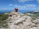 Ich, Gudrun und Christoph am Roterdspitz, 2.655 m (26. Juni)