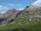 Großer Rosszahn und Roterdspitz von der Schlern-Hochfläche aus (26. Juni)