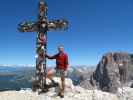 Ich am Plattkofel-Mittelgipfel, 2.958 m (27. Juni)