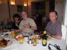 Evelyn, Jack und Christoph im Restaurant Levante Wollzeile (17. Juni)