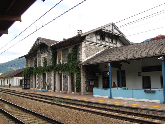 Bahnhof Sterzing, 943 m (3. Juli)