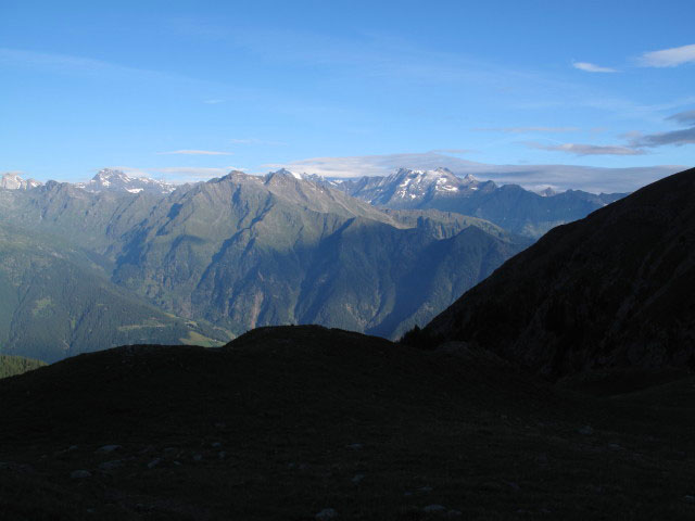 von Weg 2B Richtung Norden (3. Juli)