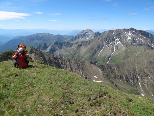 Christoph am Alplerspitz, 2.748 m (3. Juli)