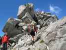 Ifinger-Klettersteig: Gudrun und Christoph (2. Juli)