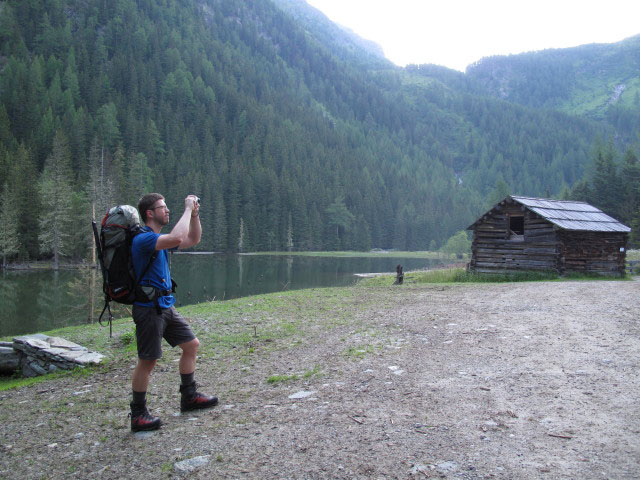 Norbert auf Weg 510 bei der Konradlacke (9. Juli)