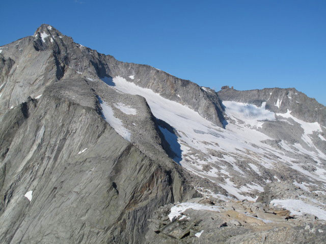 Trippkees von der Schneewinkelspitze aus (9. Juli)