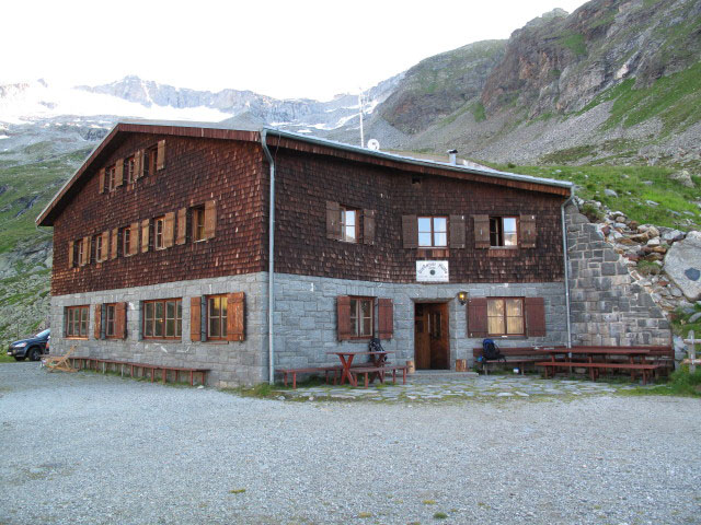 Gießener Hütte, 2.202 m (10. Juli)