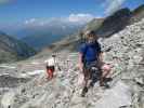 Norbert zwischen Weg 534 und Säuleck-Klettersteig (9. Juli)