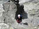 Säuleck-Klettersteig: Manuela am Südgrat (9. Juli)