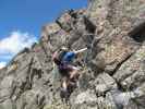 Säuleck-Klettersteig: Norbert am Südgrat (9. Juli)