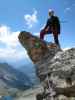 Säuleck-Klettersteig: Manuela am Biefhörndl, 3.060 m (9. Juli)