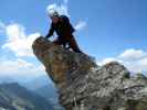 Säuleck-Klettersteig: Manuela am Biefhörndl, 3.060 m (9. Juli)