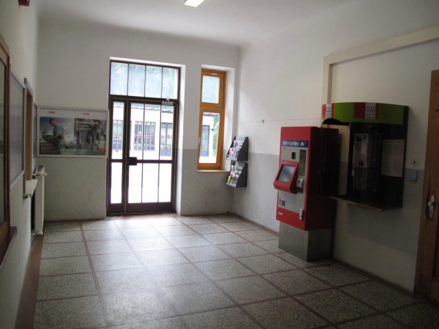 Bahnhof Mallnitz-Obervellach, 1.182 m (10. Juli)