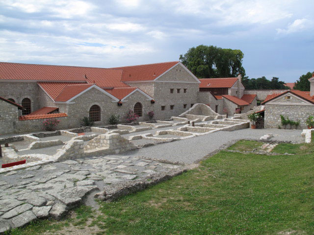 Therme im Freilichtmuseum Petronell