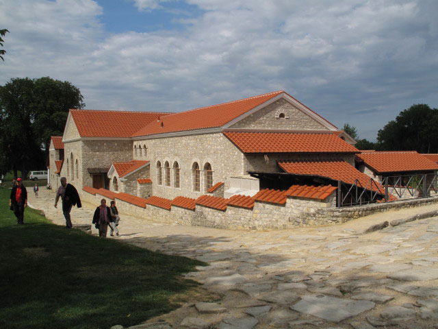 Therme im Freilichtmuseum Petronell