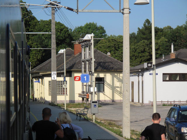 Bahnhof Maria Ellend an der Donau, 172 m