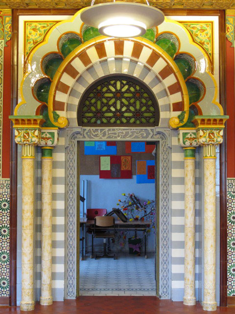 Maurisches  Lehrzimmer in der Wirtschaftshauptschule 1