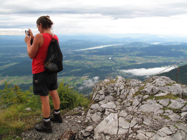 Gudrun auf der Ferlacher Spitze, 1.742 m (30. Juli)