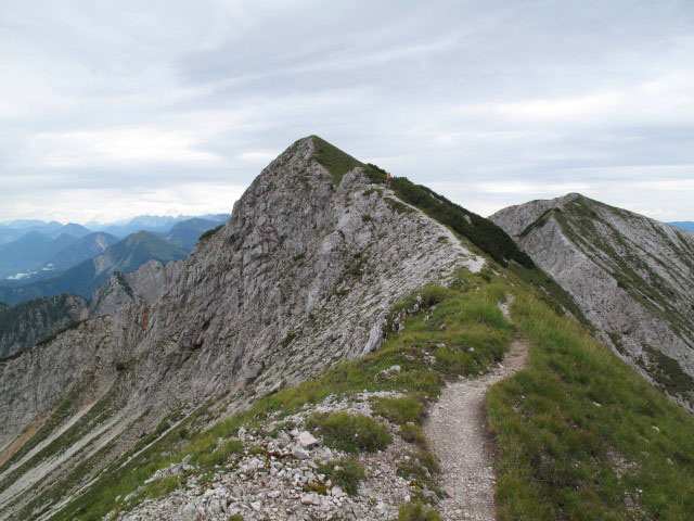 Christoph zwischen Mittagskogel und Hühnerkogel (31. Juli)