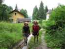 Christoph und Gudrun zwischen Bahnhof Winkl im Rosental und Narzissenwiese (30. Juli)