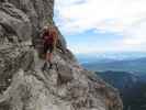 Gudrun zwischen Mittagskogel und Hühnerkogel (31. Juli)