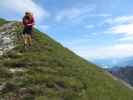 Gudrun zwischen Hühnerkogel und Krainer Törl (31. Juli)