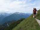 Gudrun zwischen Hühnerkogel und Krainer Törl (31. Juli)