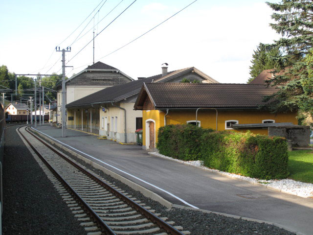 Bahnhof Rosenbach, 601 m (31. Juli)