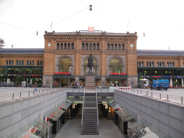 Hauptbahnhof Hannover (6. Aug.)