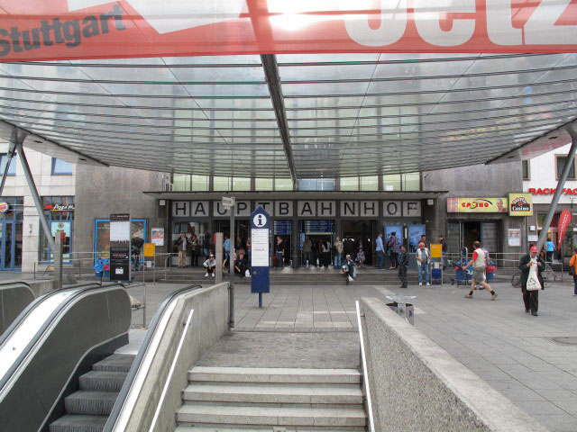 Hauptbahnhof Ulm (7. Aug.)