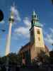 Fernsehturm und St. Marien-Kirche