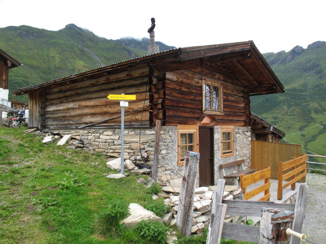 Groyerhütte, 1.790 m (13. Aug.)